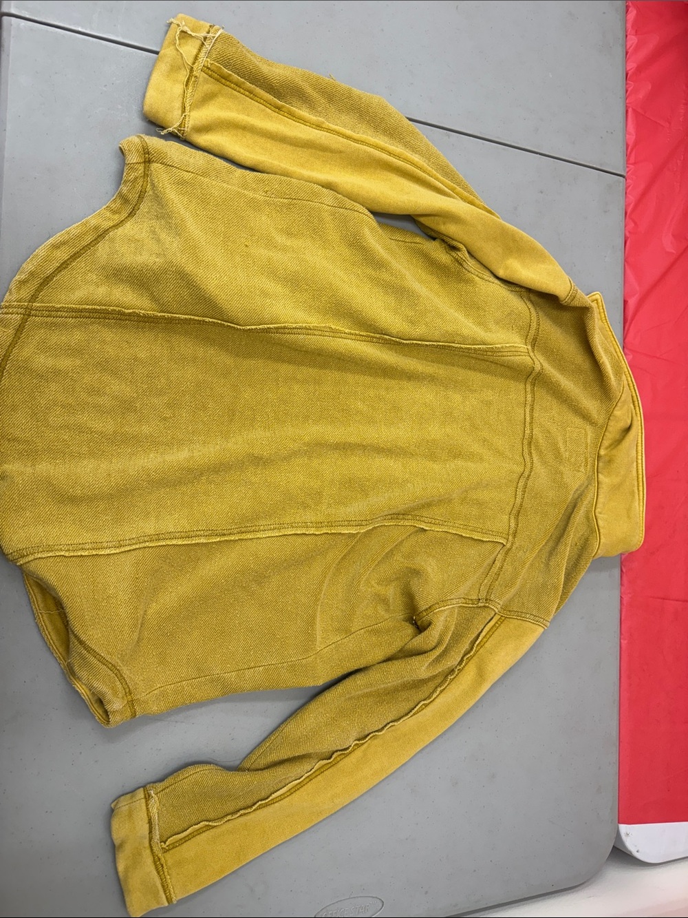 Pilcro Yellow Utility Jacket - Picture 8 of 9